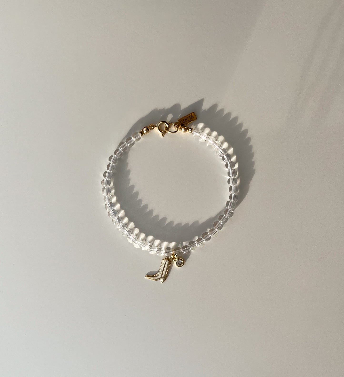 Lucky Charm Bracelet Clear